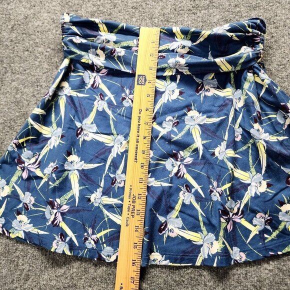 Patagonia Womens Lithia Skirt Convertible Halter Top Floral Organic Cotton Med - Picture 8 of 10